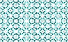 Green leafy wallpaper