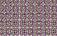 Chromatic colorful widescreen pattern