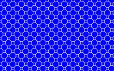 Seamless geometric line art blue pattern