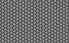 Grey hexagonal wallpaper