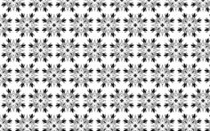 Flowery design on white background