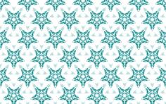 Seamless blue-star pattern