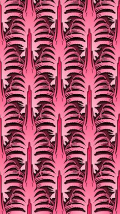 Pink flower pattern