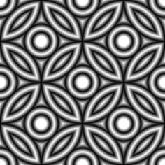 Gray circle pattern