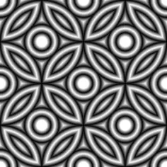 Gray circle pattern