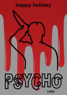 Vintage psycho poster