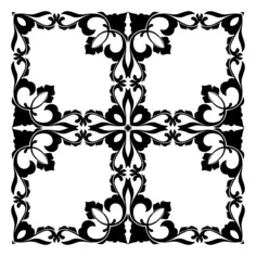 Flourish frame vector design
