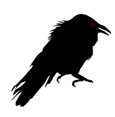 Crow silhouette
