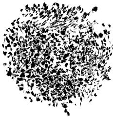 Explosion shrapnel silh