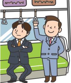 Crowded subway