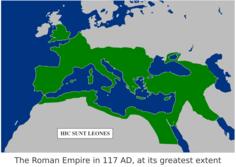 Roman Empire map