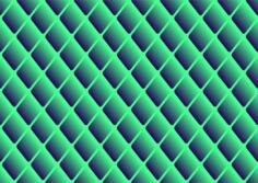 Diamond pattern in green color