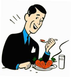 Eating carrots