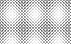 Seamless negative space circles pattern 3