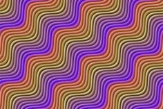 Wavy background in rainbow colors