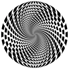 Abstract vortex vector image