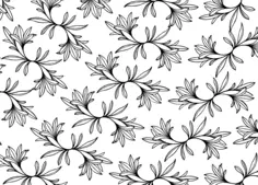 Spiral leafy background