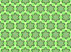 Background pattern with green flowers