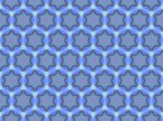 Blue flowery pattern vector image