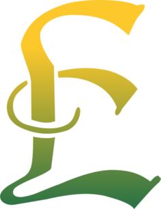 Yellow and green letter