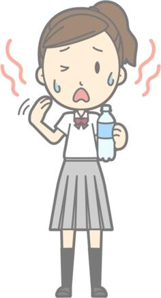 Burned girl