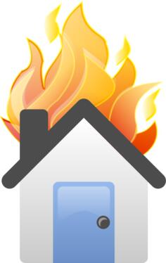 House on fire
