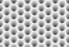 Hexagonal pattern vector image