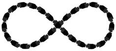 Helping hands infinity
