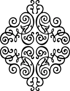 Elegant design in black and white