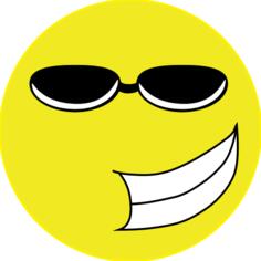 Shady smiley