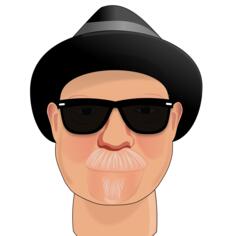 Undercover man with hat