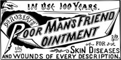 Ad for ointment