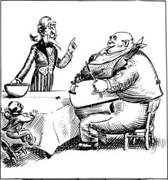 Fat guy and Uncle Sam