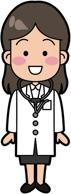 Female doctor vector illustration