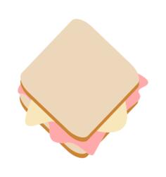 Ham and cheese toast
