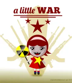 Girl ready for war