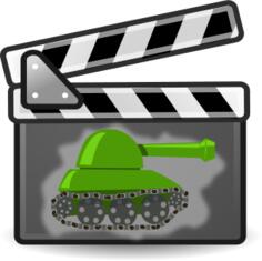 War movie vector image