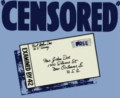 Censorship poster
