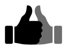 Double thumbs up