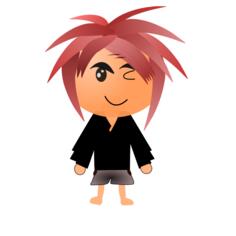 Winking dude vector image