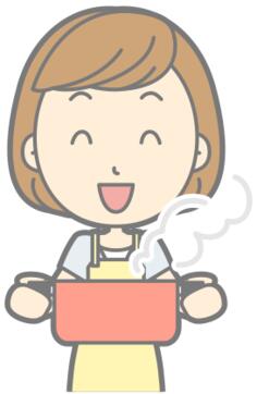 Woman with pot