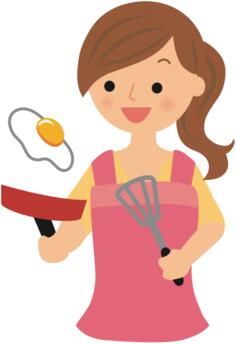 Frying an egg