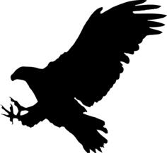 Eagle silhouette
