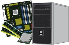 Desktop computer parts