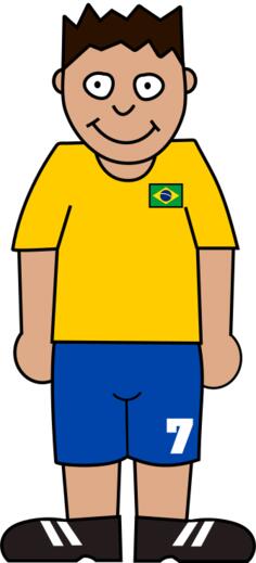 Football player from Brasil