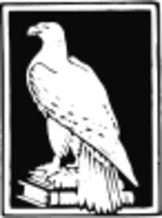 Eagle on books