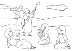 Bible story illustration
