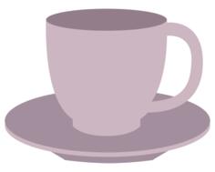 Teacup and saucer