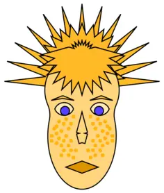 Kid with freckles