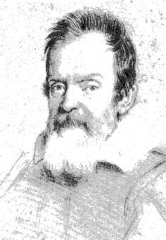 Galileo Galilei vector image
